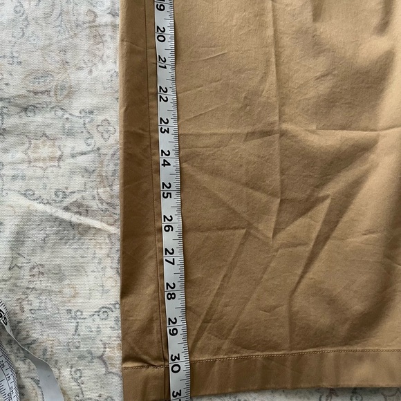 Lands' End Tan Wide Leg Pleated Pants - Picture 7 of 15